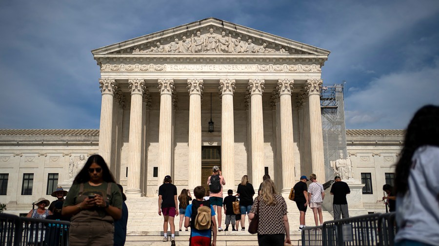 Mulvaney says Trump’s federal aid freeze could end up at Supreme Court