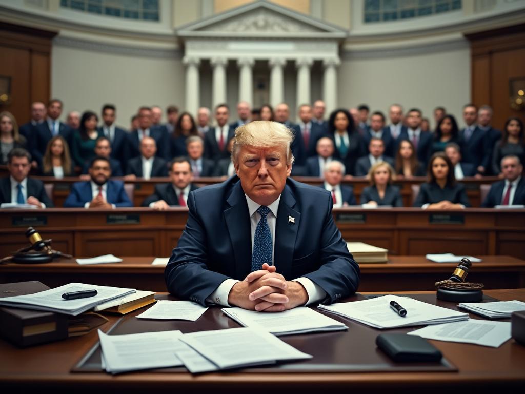 Trump’s Complex Battleground: Legal and Political Challenges in 2025