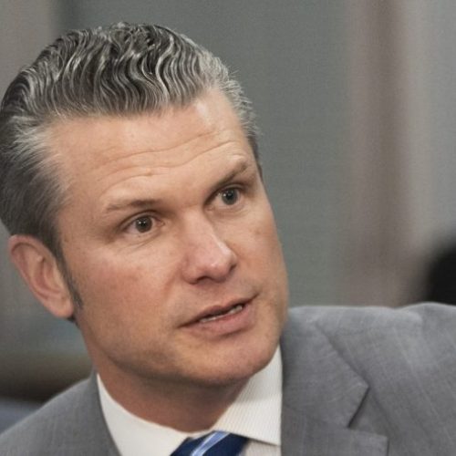 Middle Schoolers Protest Defense Secretary Hegseth’s Anti-DEI Moves in Germany