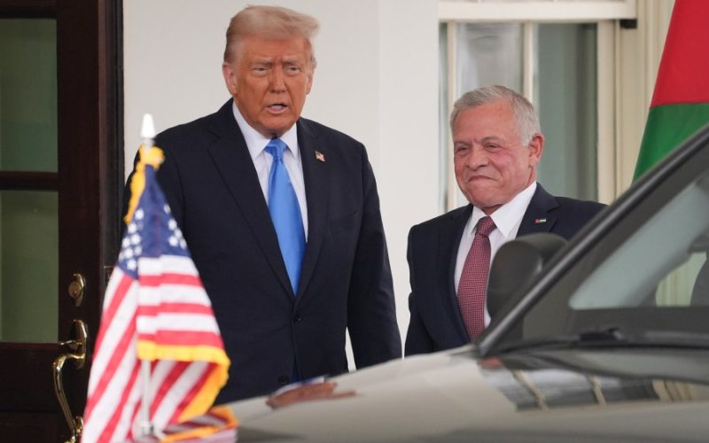 President Trump Doubles Down on Controversial Gaza Plan During Meeting with Jordan’s King Abdullah II