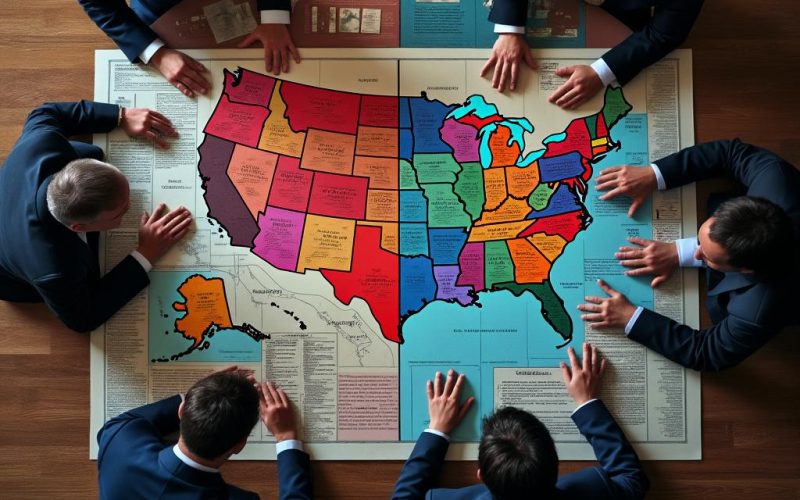 Battle Lines Redrawn: The Escalating Tension in U.S. Redistricting