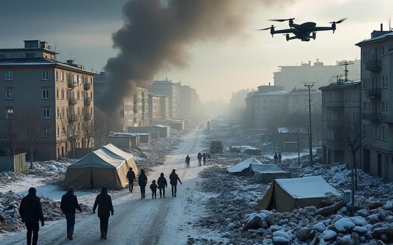 Enduring the Storm: Life Under Siege in Ukraine