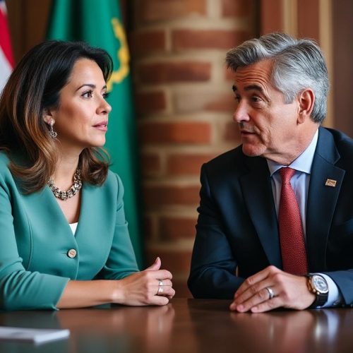 Navigating Turbulent Waters: U.S.-Mexico Trade Discourse Amid Tariff Tensions