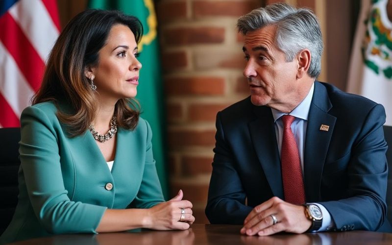 Navigating Turbulent Waters: U.S.-Mexico Trade Discourse Amid Tariff Tensions