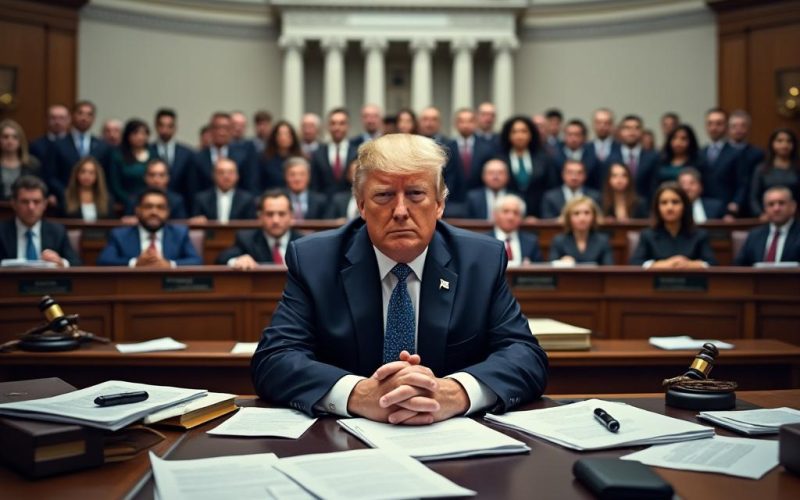 Trump’s Complex Battleground: Legal and Political Challenges in 2025